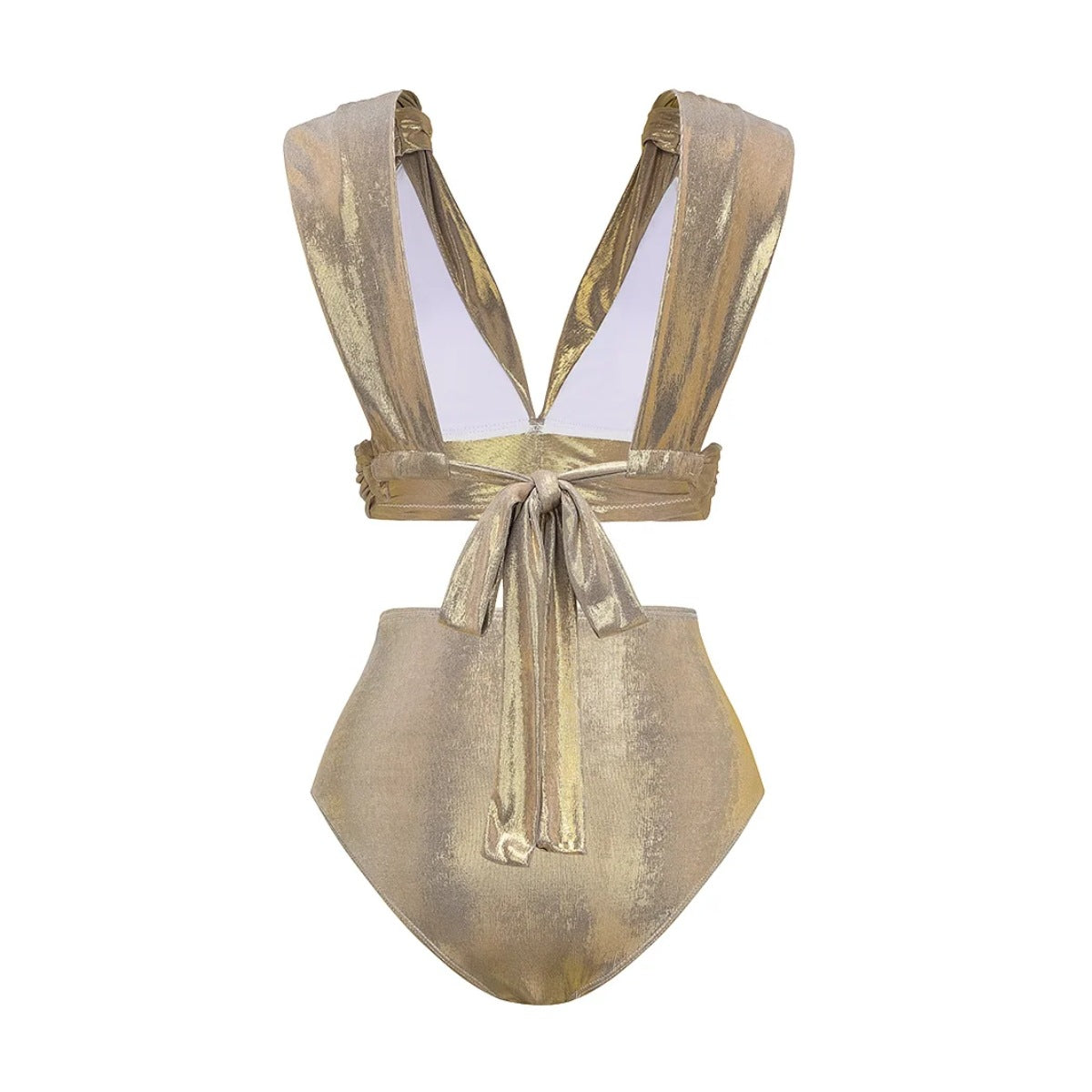 Golden Tide Bikini - Gold